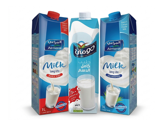 صورة لقسم الألبان