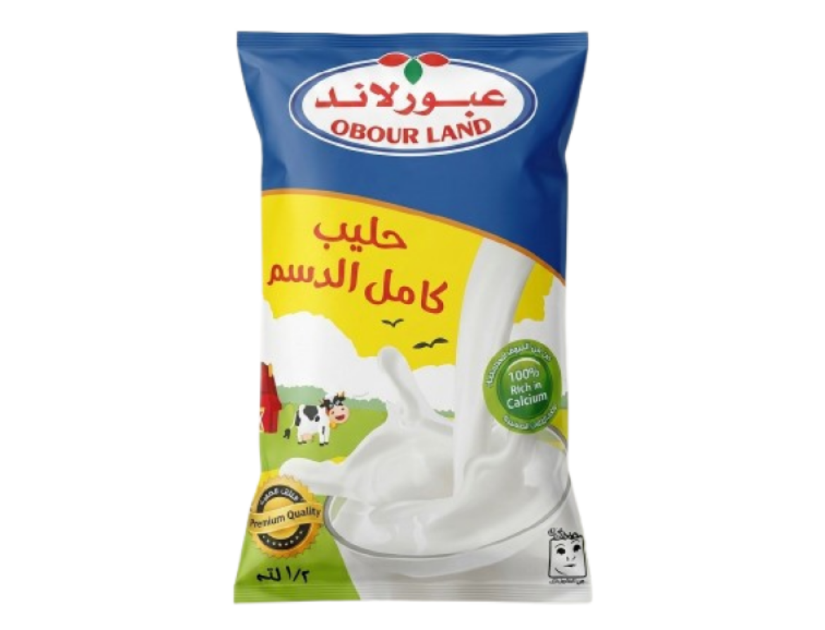 صورة لبن عبورلاند كامل الدسم 500 مل