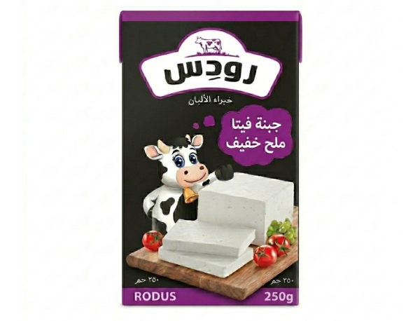 صورة رودس جبنة ملح خفيف 250 جم