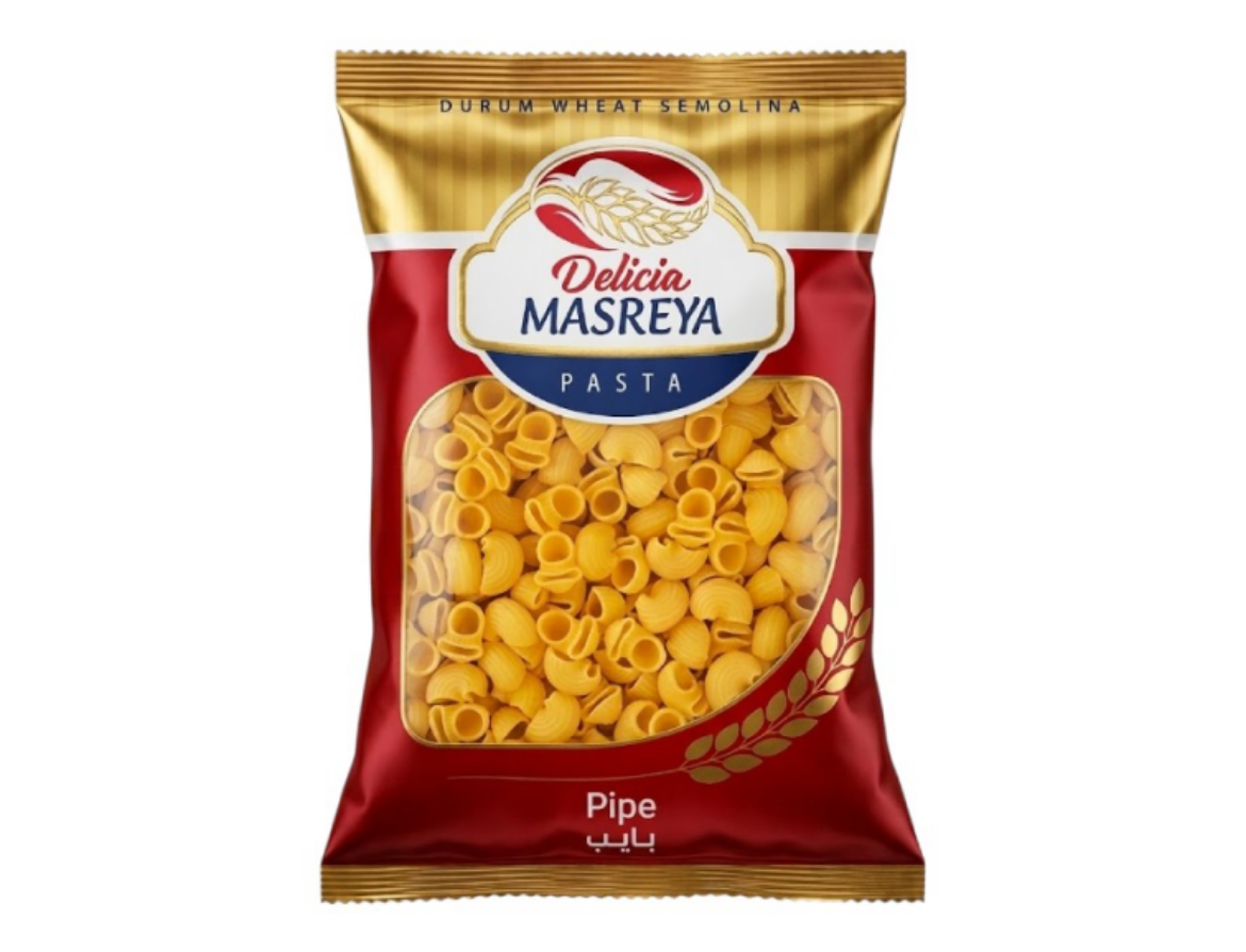 صورة ديليسيا مصرية مكرونة بايب 350 جم