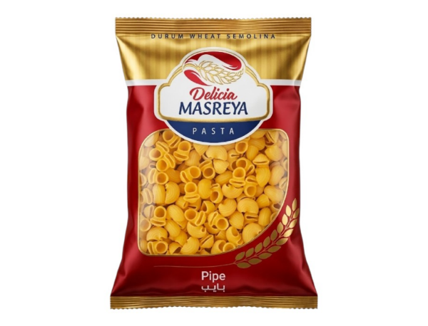 صورة ديليسيا مصرية مكرونة بايب 350 جم
