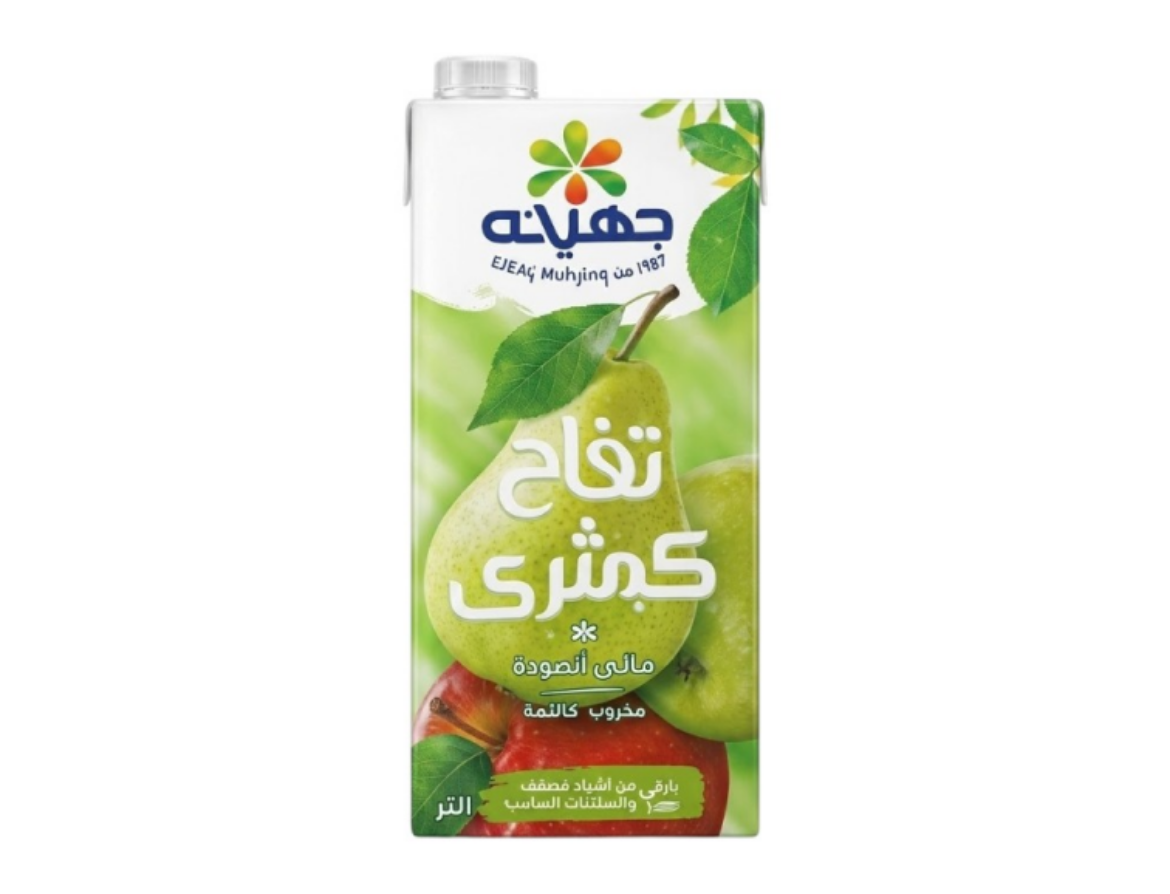 صورة جهينة مشروب ميكس تفاح كمثرى 1 لتر