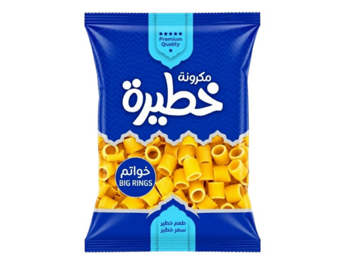 صورة خطيرة مكرونة خواتم 350 جم