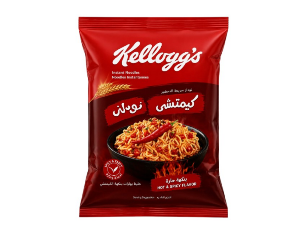 صورة نودلز كيلوجز حار – 70 جم