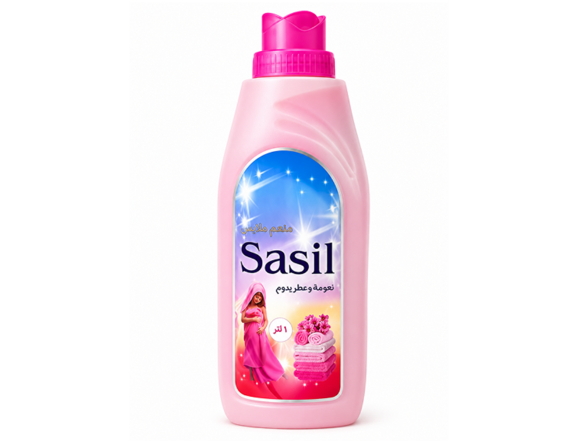 صورة ساسيل منعم ومعطر ملابس 1 لتر