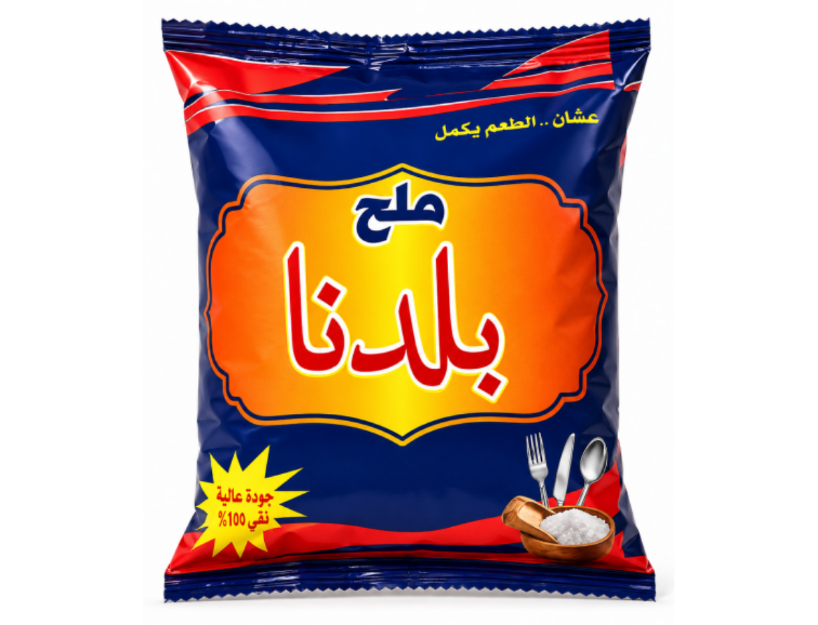 صورة بلدنا ملح طعام يودى ناعم 300 جم