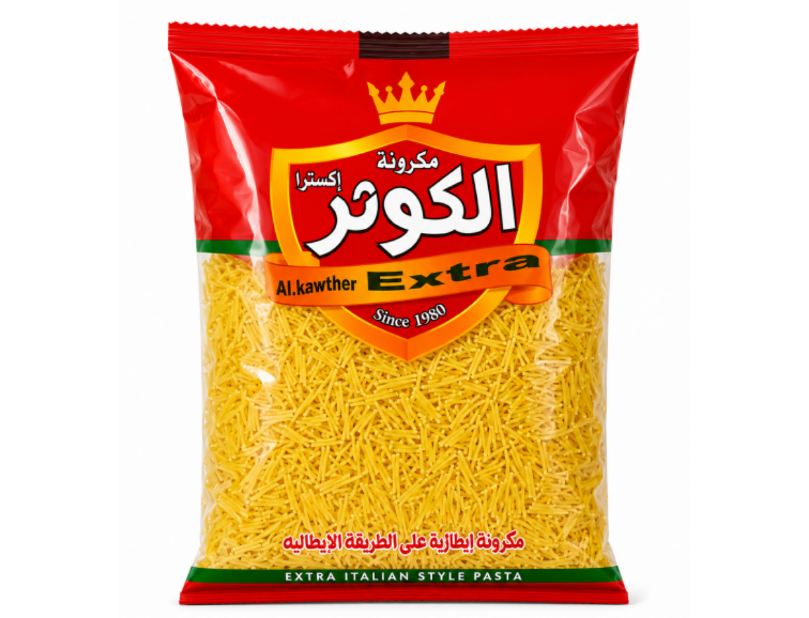 صورة الكوثر مكرونة شعرية 1 كجم