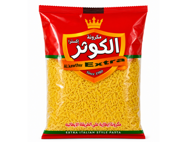 صورة الكوثر مكرونة شعرية 1 كجم