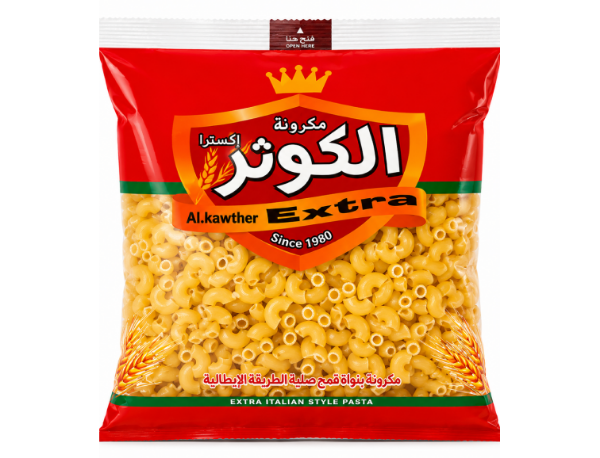 صورة الكوثر مكرونة هلالية 400 جم
