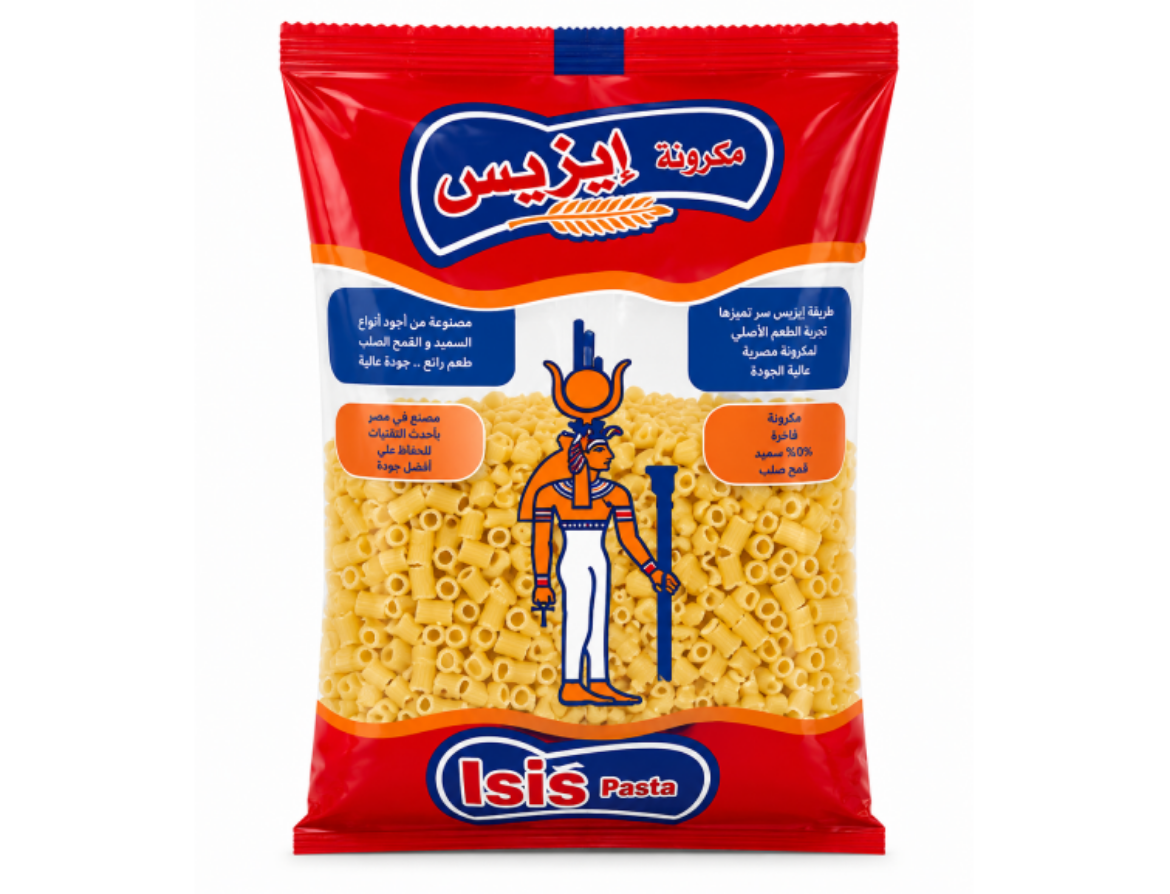 صورة ايزيس مكرونة مرمرية 400 جم