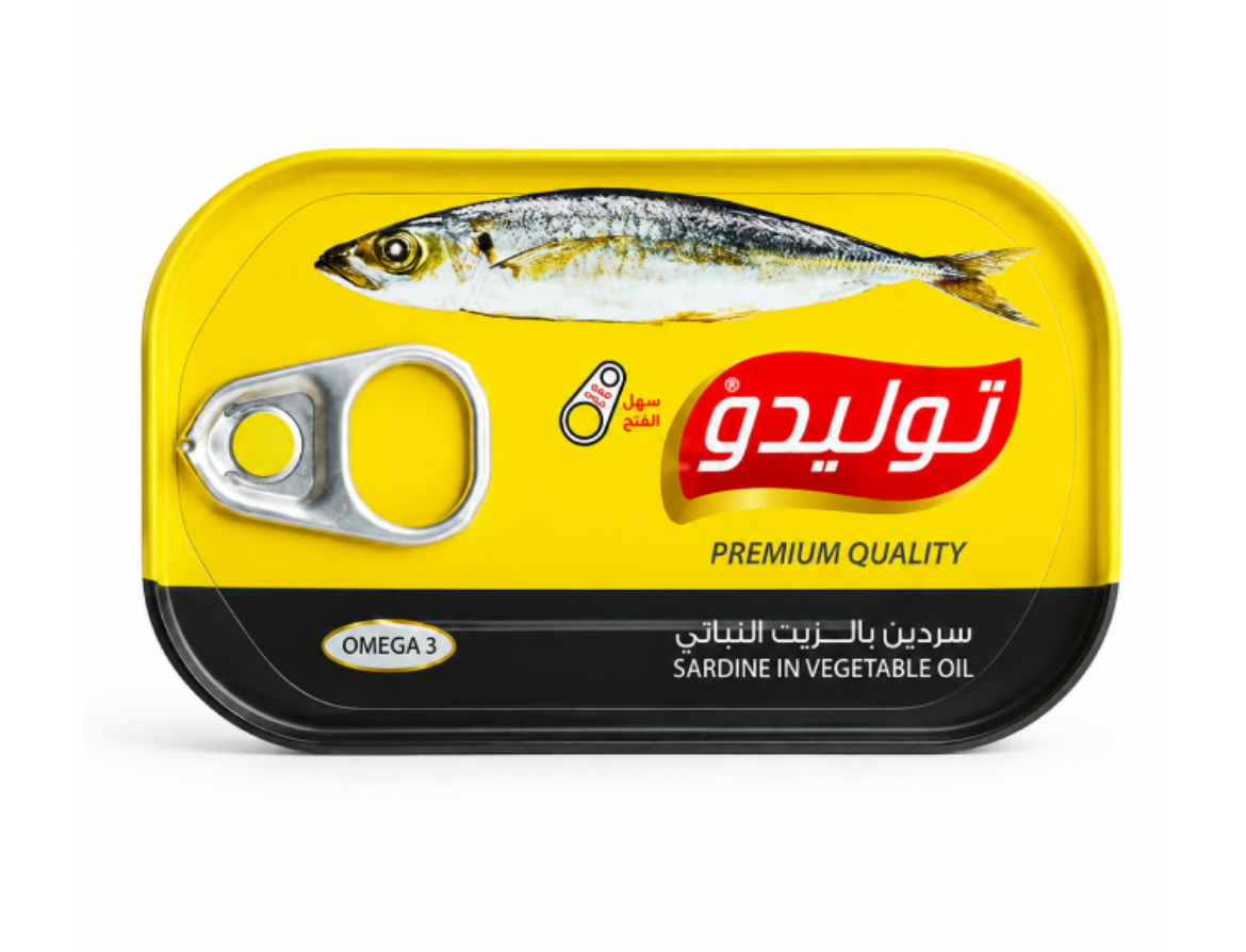 صورة توليدو سردين حلو 125 جم