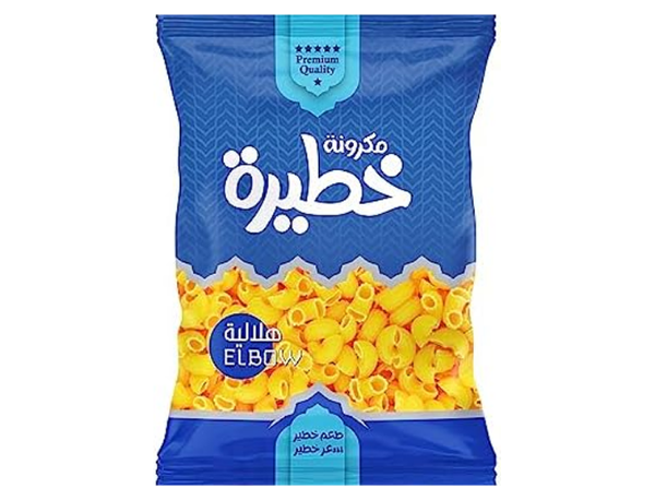 صورة خطيرة مكرونة هلالية 500 جم 